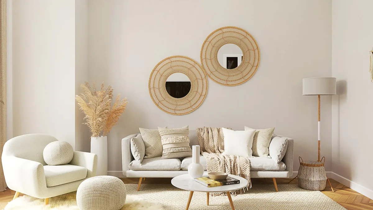 Petit salon cosy chaleureux
